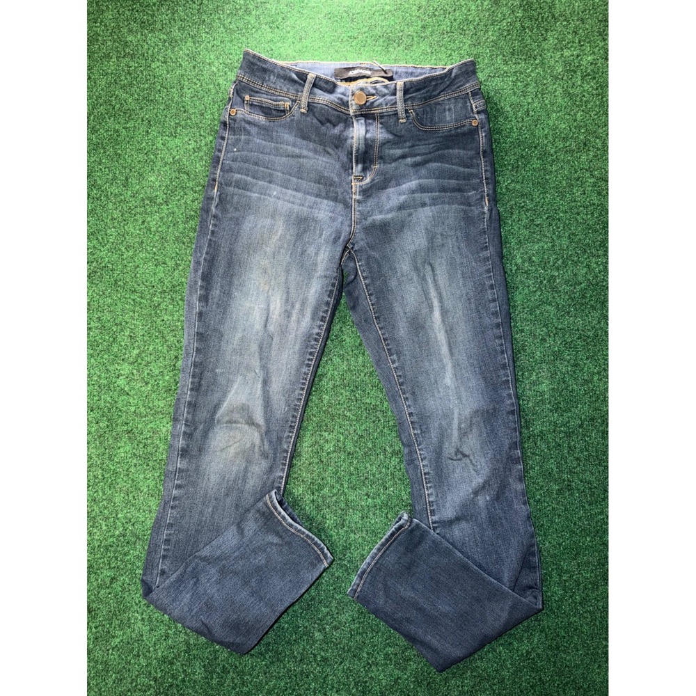 Jordache Super Skinny Jeans Womens 4 Dark Wash Denim High Rise Skinny Leg
